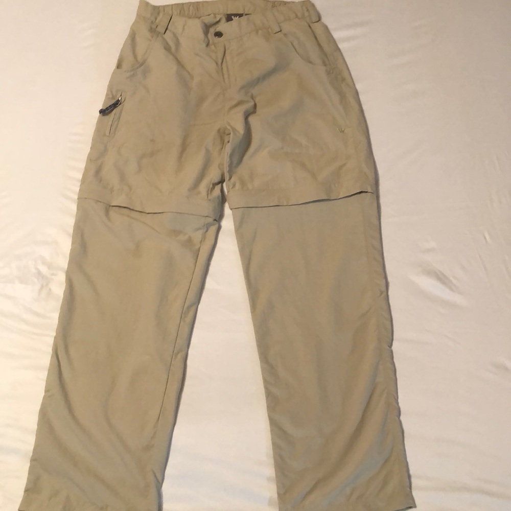 White Sierra Convertible Pants women size small